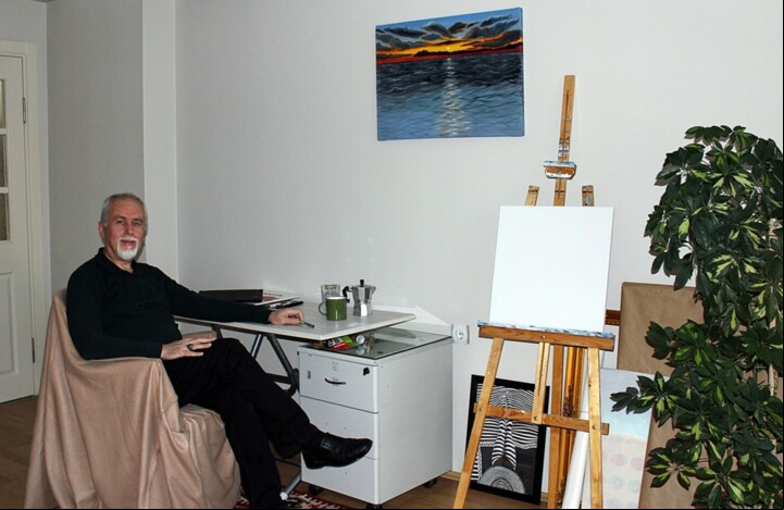 Ibrahim Unal, I am a self-taught artist candidate